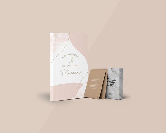 Combideal Mijn Dagelijkse Moslim Tiener Planner (meisje) + Praatkaarten