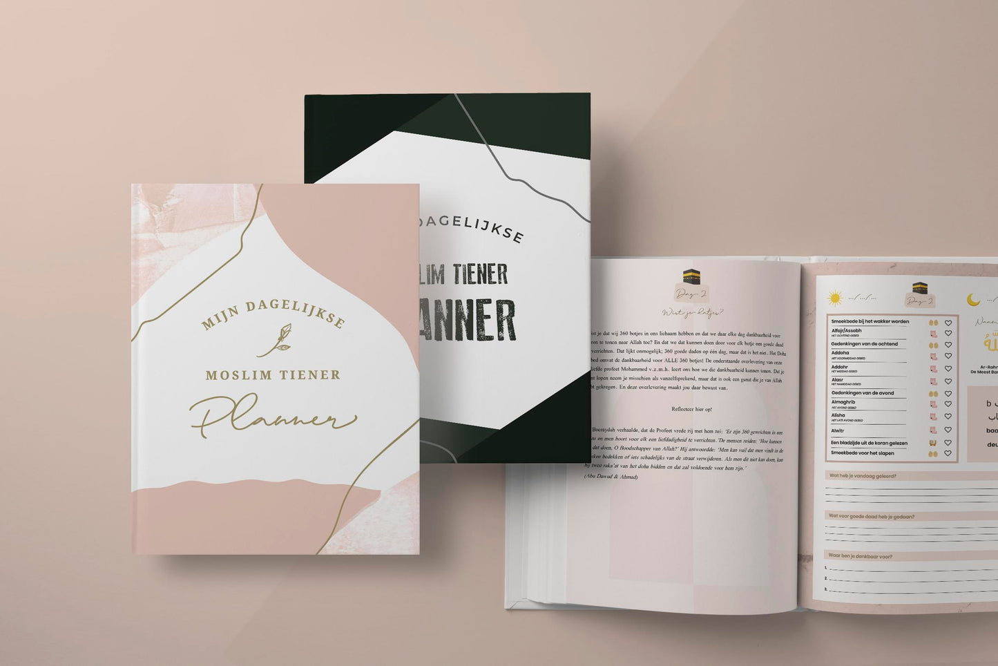 Combideal Mijn Dagelijkse Moslim Tiener Planners jongen en meisje